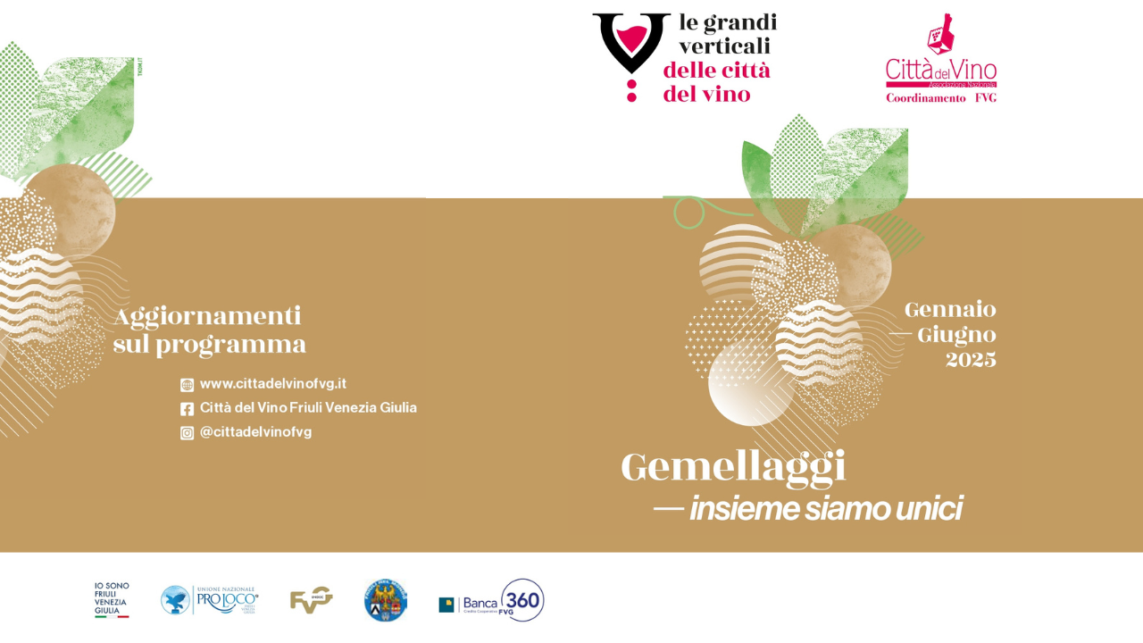 Copertina evento Grandi Verticali delle Città del Vino 2025